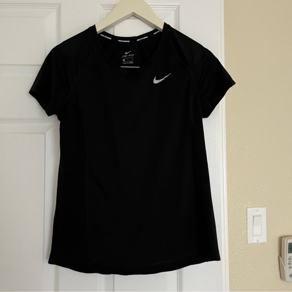 Nike Black Short Sleeve Fitted Tee